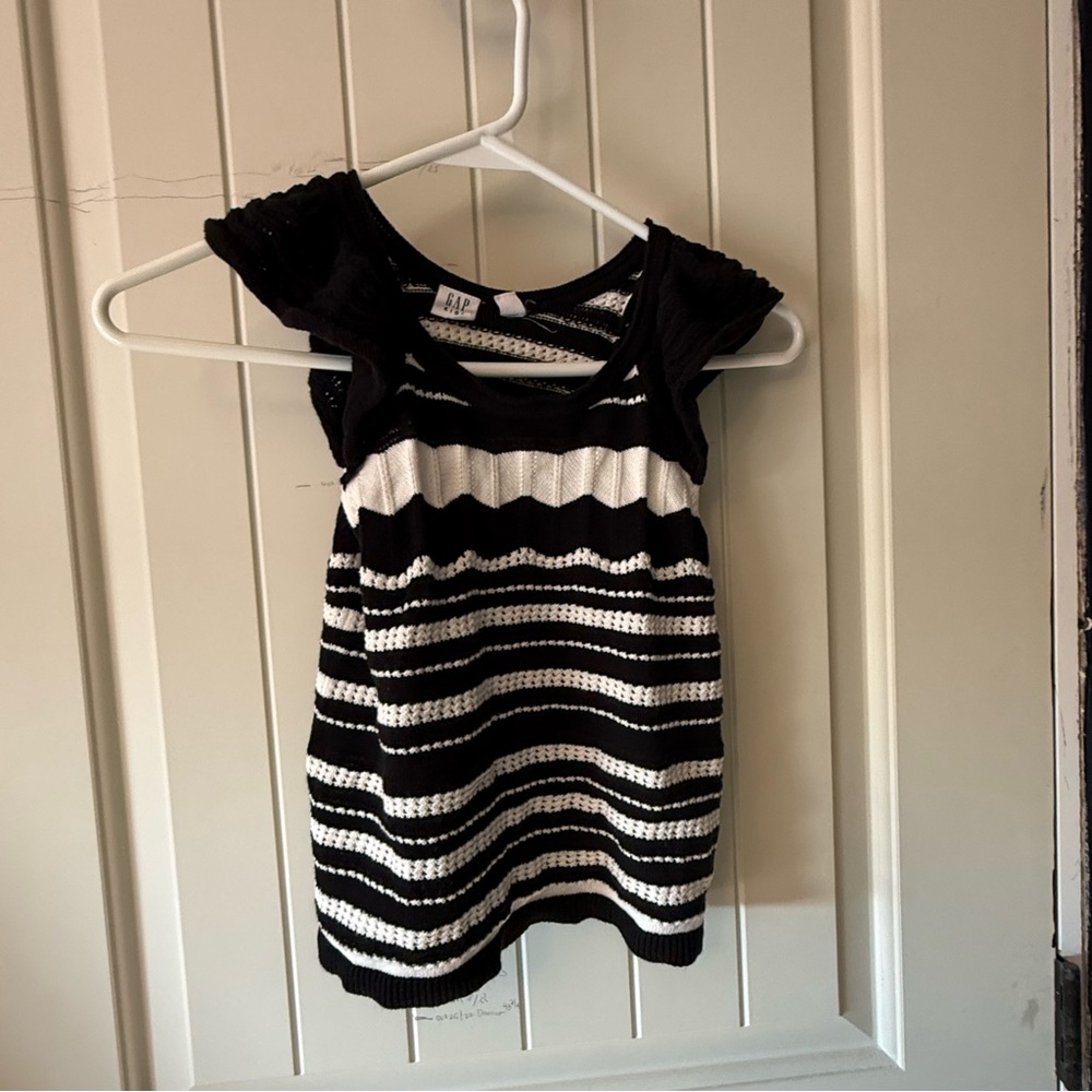 GAP Black and White Kids Blouse